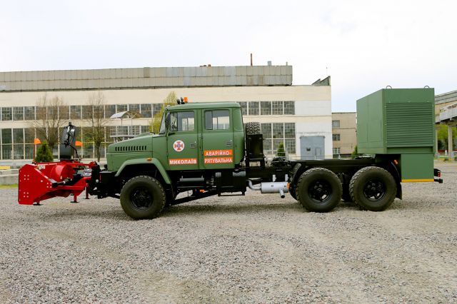 полноприводные шасси модели КрАЗ-6322
